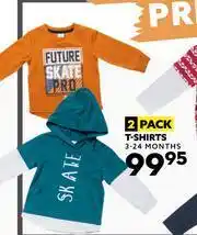 Ackermans Ackerman Baby Company 2 Pack T-Shirts (3-24 Months) offer