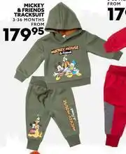 Ackermans Mickey & Friends Tracksuit (3-36 Months) offer