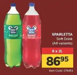 Jumbo SPARLETTA Soft Drink offer