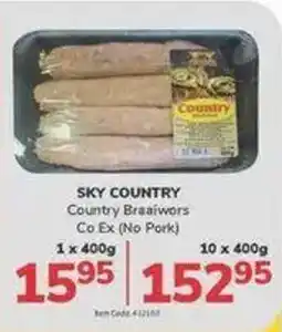 Jumbo SKY COUNTRY Country Braaiwors offer