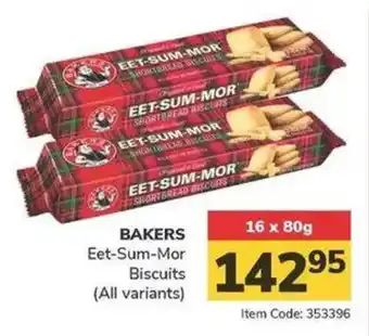 Jumbo BAKERS Eet-Sum-Mor Biscuits offer