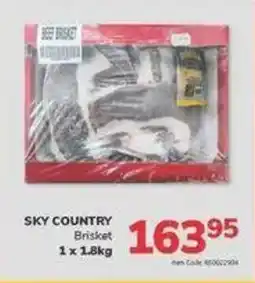 Jumbo SKY COUNTRY Brisket offer