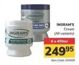 Jumbo INGRAM'S Cream offer