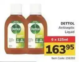 Jumbo DETTOL Antiseptic Liquid offer