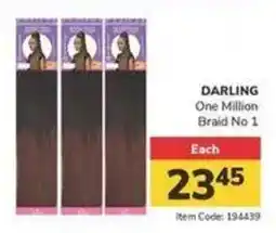 Jumbo DARLING One Million Braid No 1 offer