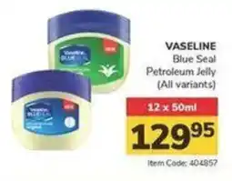 Jumbo VASELINE Blue Seal Petroleum Jelly offer