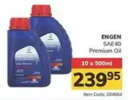 Jumbo ENGEN SAE40 Premium Oil offer