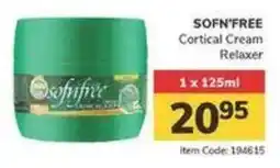 Jumbo SOFN'FREE Cortical Cream Relaxer offer