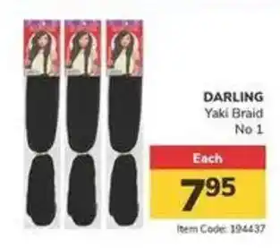 Jumbo DARLING Yaki Braid offer