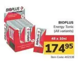 Jumbo BIOPLUS Energy Tonic offer