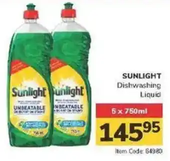 Jumbo SUNLIGHT Dishwashing Liquid offer