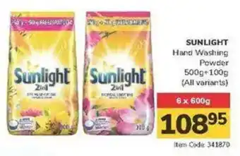 Jumbo SUNLIGHT Hand Washing Powder offer