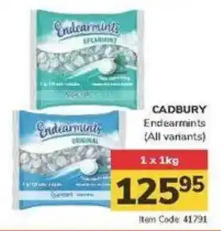 Jumbo CADBURY Endearmints offer