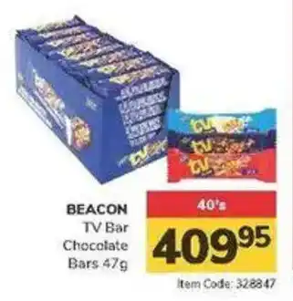 Jumbo BEACON TV Bar Chocolate Bars offer