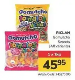 Jumbo RICLAN Gomutcho Sweets offer