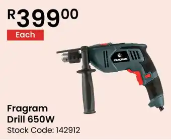 Africa Cash and Carry Fragram Drill 650W offer