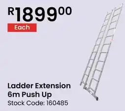 Africa Cash and Carry Ladder Extension Push Up Stock offer