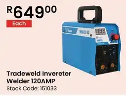 Africa Cash and Carry Tradeweld Invereter Welder 120AMP offer