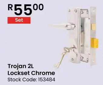 Africa Cash and Carry Trojan 2L Lockset Chrome offer