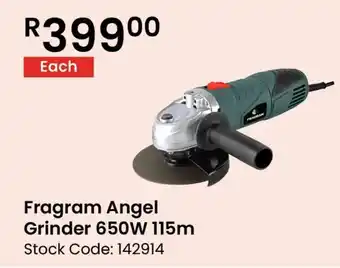 Africa Cash and Carry Fragram Angel Grinder 650W 115m offer