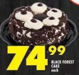 Shoprite Black forest cake offer