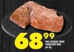 Shoprite Pre-cooked pork shoulder ribs offer