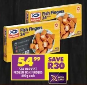 Shoprite Sea harvest frozen fish fingers offer