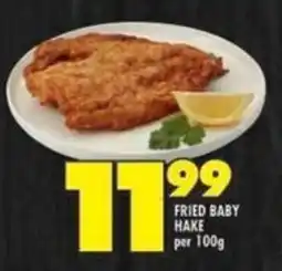 Shoprite Fried baby hake offer