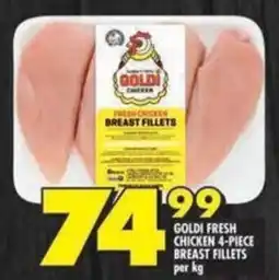 Shoprite Goldi fresh chicken breast fillets offer