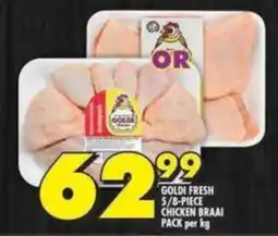 Shoprite Goldi fresh chicken braai pack offer