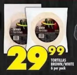 Shoprite Tortillas brown/white offer