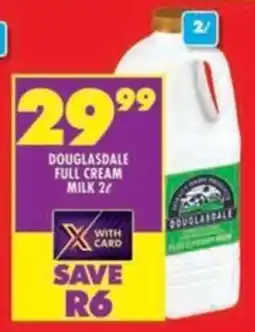 Shoprite Douglasdale full cream milk offer