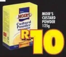 Shoprite Moir's custard powder offer