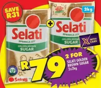 Shoprite Selati golden brown sugar offer