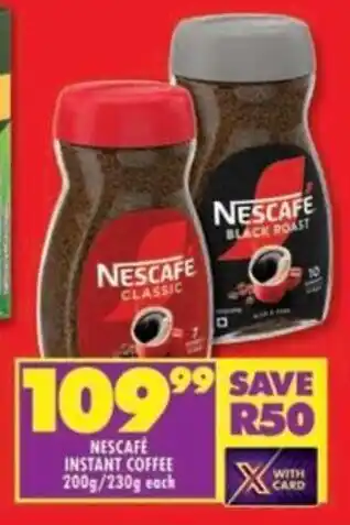 Shoprite Nescafe instant coffee offer