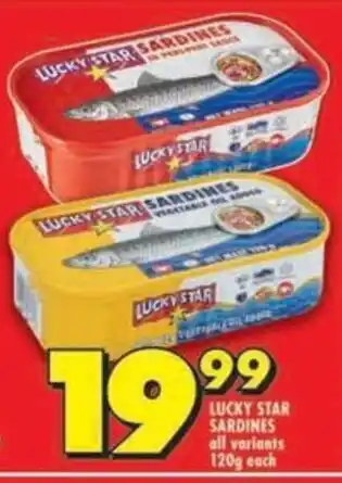 Shoprite Lucky star sardines all variants offer