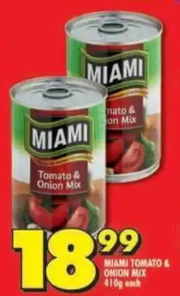 Shoprite Miami tomato & onion mix offer