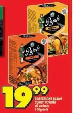 Shoprite Robertsons rajah curry powder all variants offer