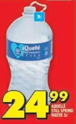 Shoprite Aquelle still spring water offer