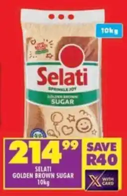 Shoprite Selati golden brown sugar offer