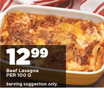 OK Foods Beef Lasagne offer