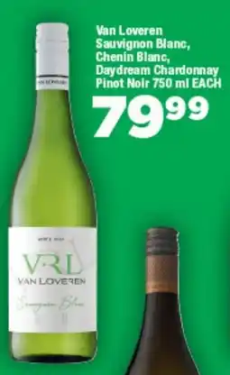 OK Foods Van Loveren Sauvignon Blanc, Chenin Blanc, Daydream Chardonnay Pinot Noir offer