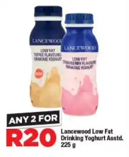 OK Foods Lancewood Low Fat Drinking Yoghurt Asstd. offer