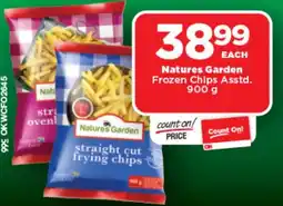 OK Foods Natures Garden Frozen Chips Asstd. offer