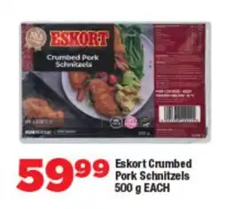 OK Foods Eskort Crumbed Pork Schnitzels offer