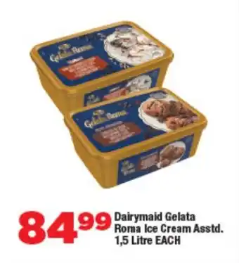 OK Foods Dairymaid Gelata Roma Ice Cream Asstd. offer