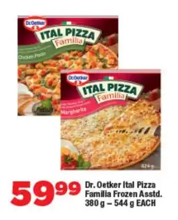 OK Foods Dr. Oetker Ital Pizza Familia Frozen Asstd. offer