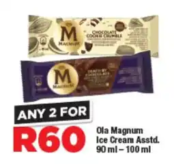 OK Foods Ola Magnum Ice Cream Asstd. offer