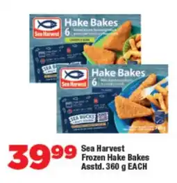 OK Foods Sea Harvest Frozen Hake Bakes Asstd. offer