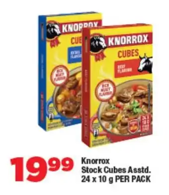 OK Foods Knorrox Stock Cubes Asstd. offer